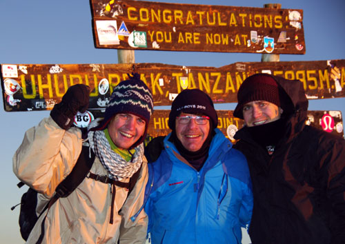 Bram, Siem en Joep Dingemans