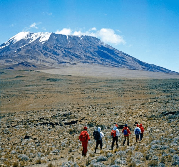 Mount Kilimanjaro landschap