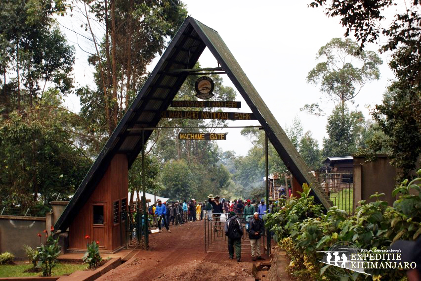 Machame Gate startpunt