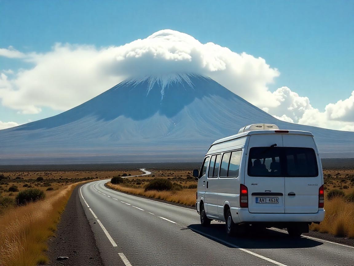 Shuttle bus naar Arusha
